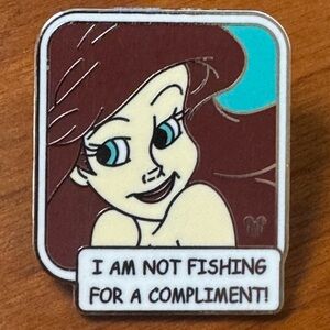 5/$25 Little Mermaid Ariel Conversation Pin